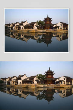 苏州古镇建筑高清图片