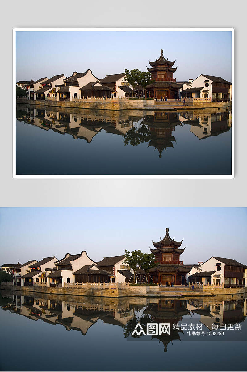 苏州古镇建筑高清图片素材