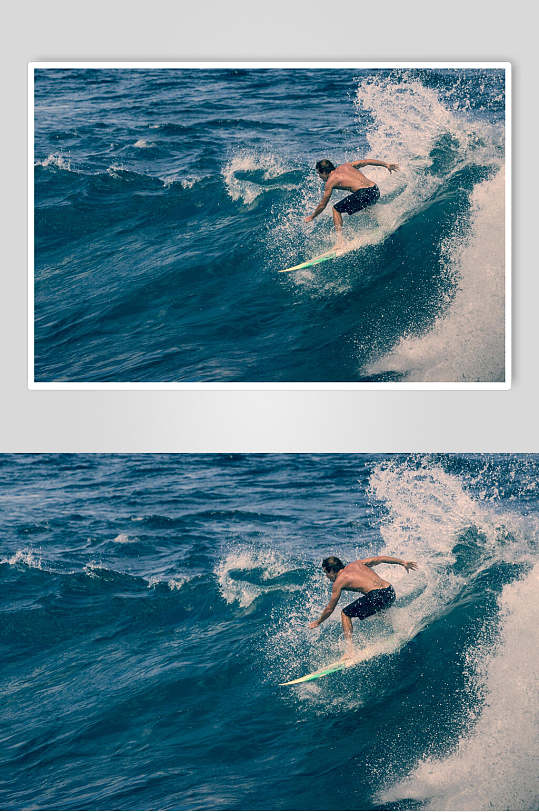 冲浪运动冲浪者海浪图片