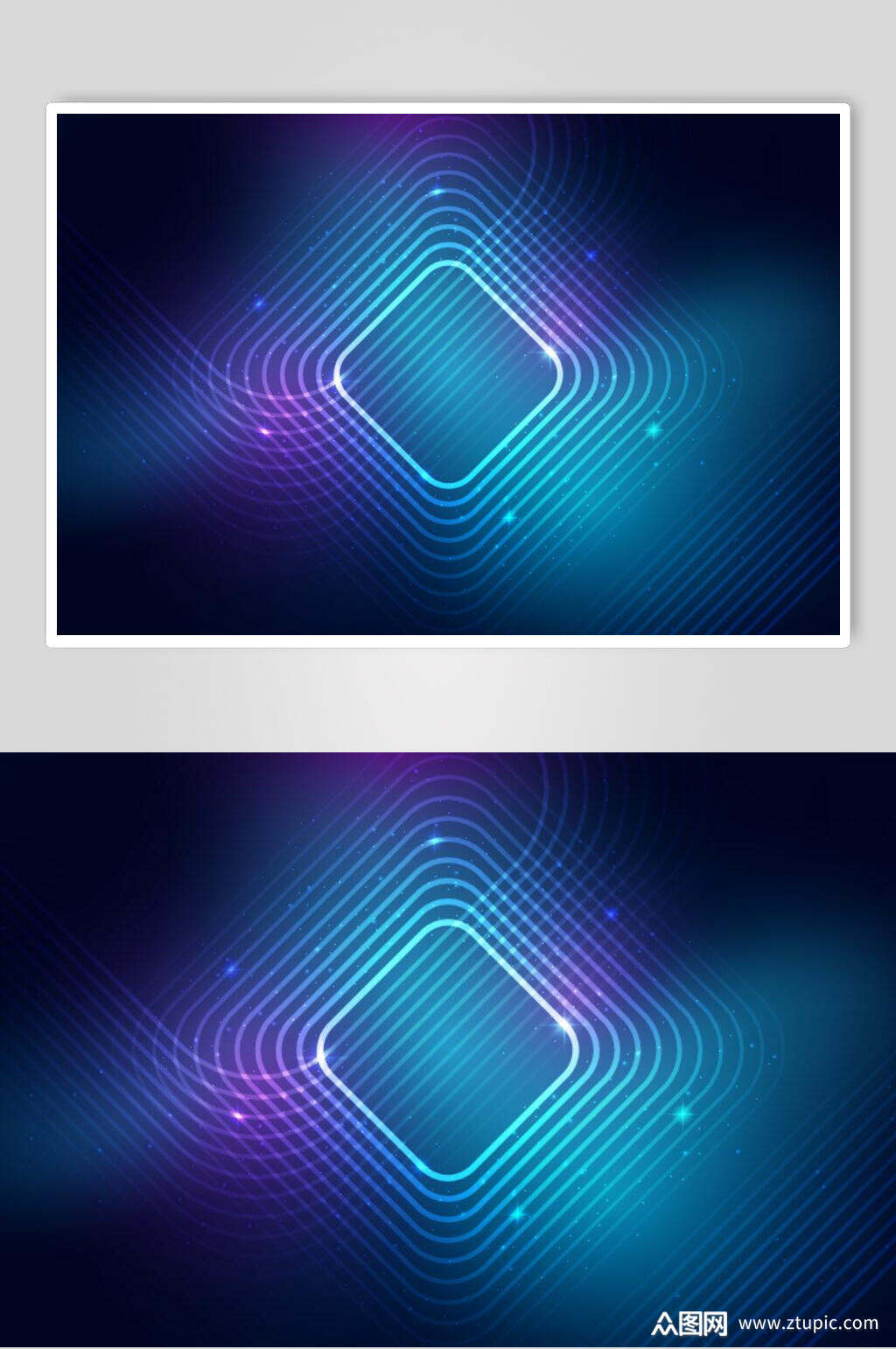 科技感炫彩背景海报设计模板下载-编号1557108-众图网