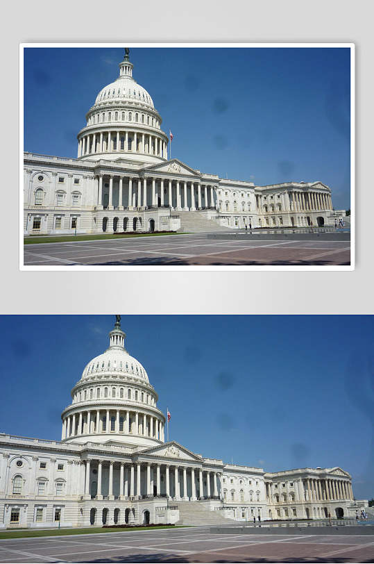 美国白宫建筑高清图片