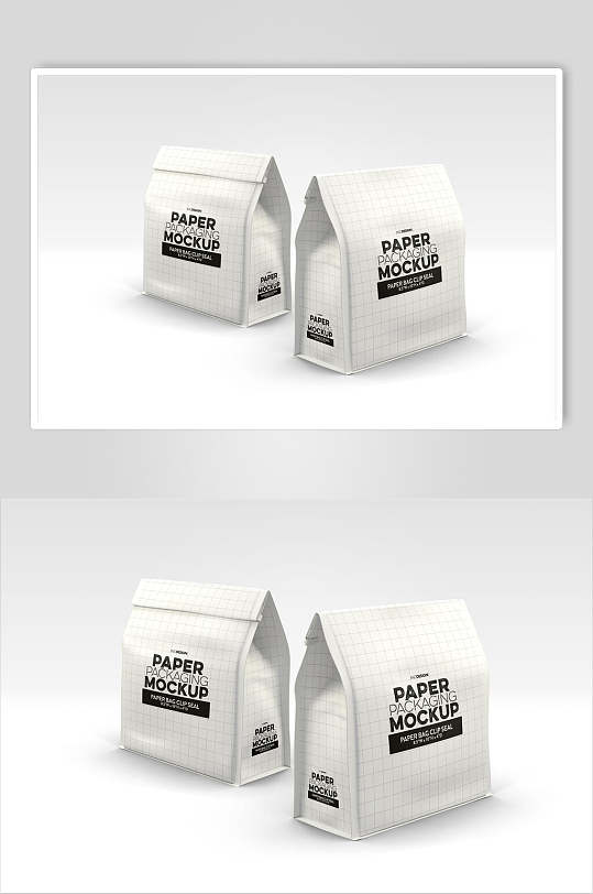 手提袋子包装样机效果图