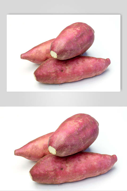 红薯地瓜特写图片