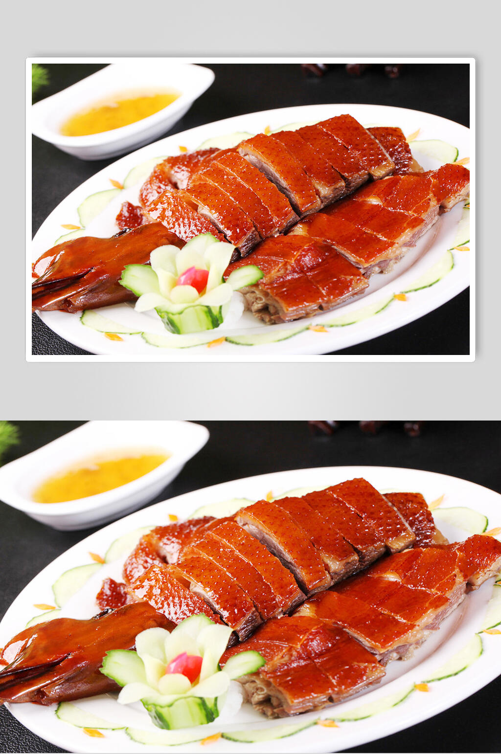 烤鸭美食摄影图片素材