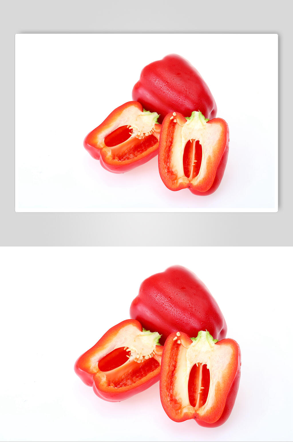 灯笼椒红椒彩椒蔬菜图片素材