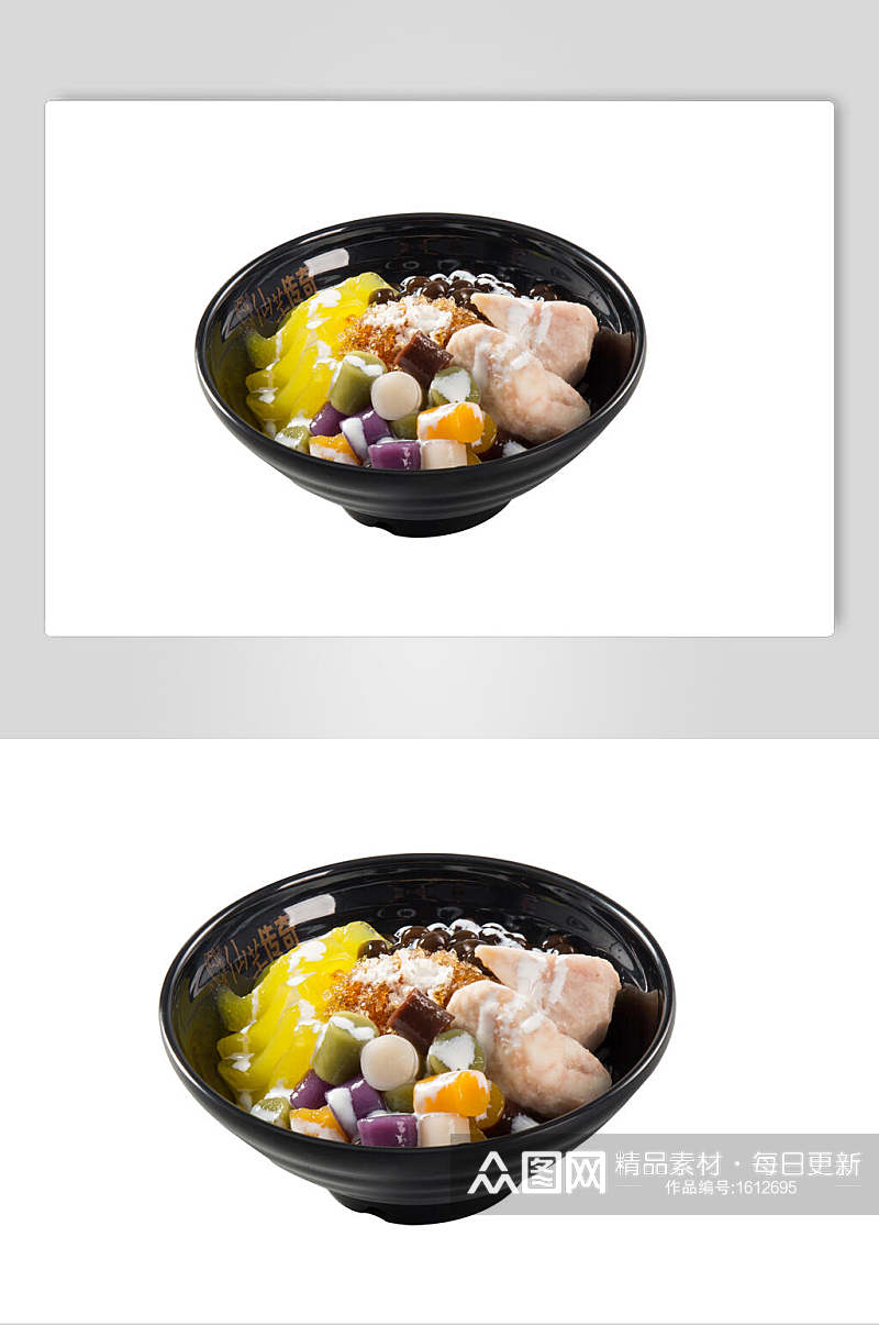 芋圆西米露食品摄影图片素材
