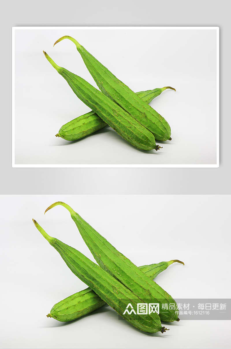 八角瓜绿色营养摄影图素材