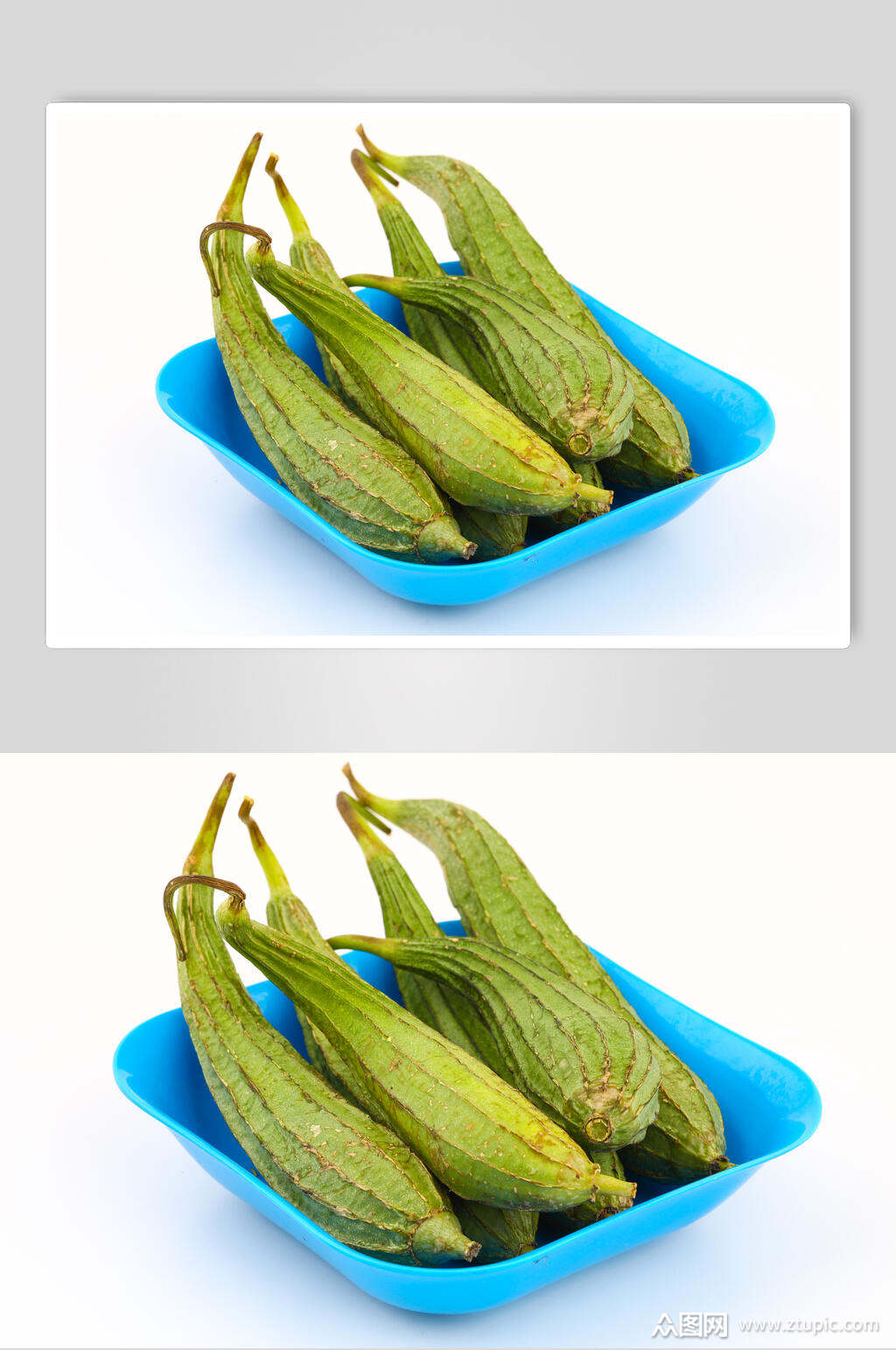 新鲜八角瓜高清图片