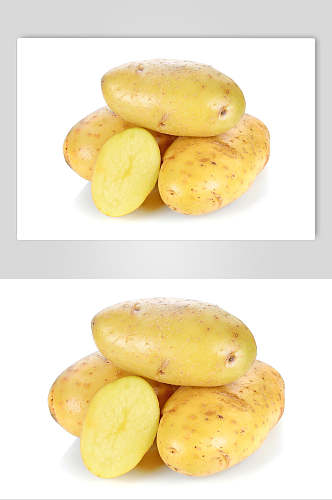 嫩黄大土豆高清图片