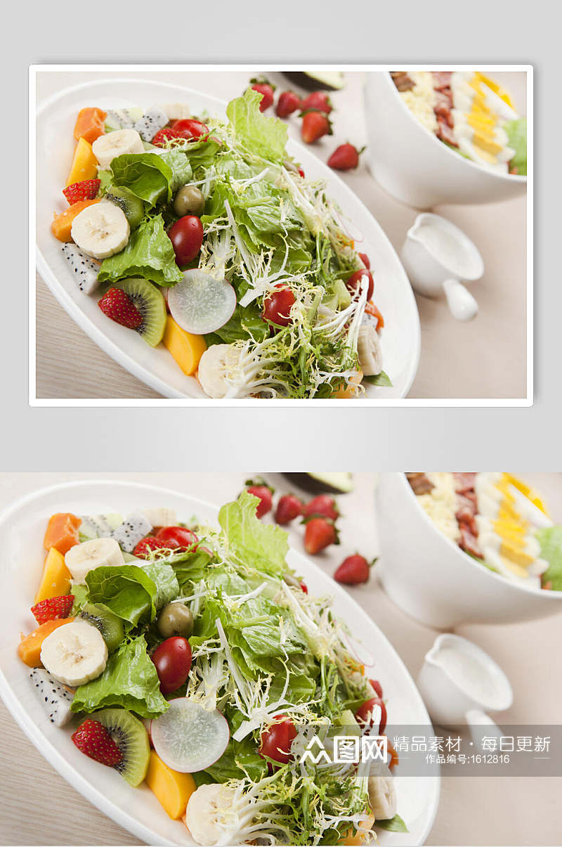 蔬果沙拉食品图片素材