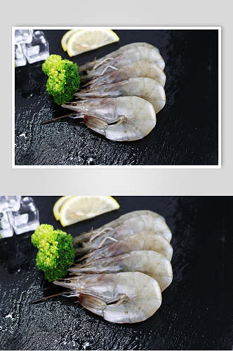 基围虾白虾高清图片