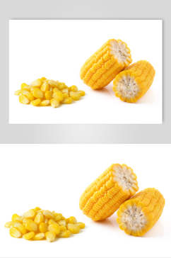 金黄玉米玉米粒高清图片