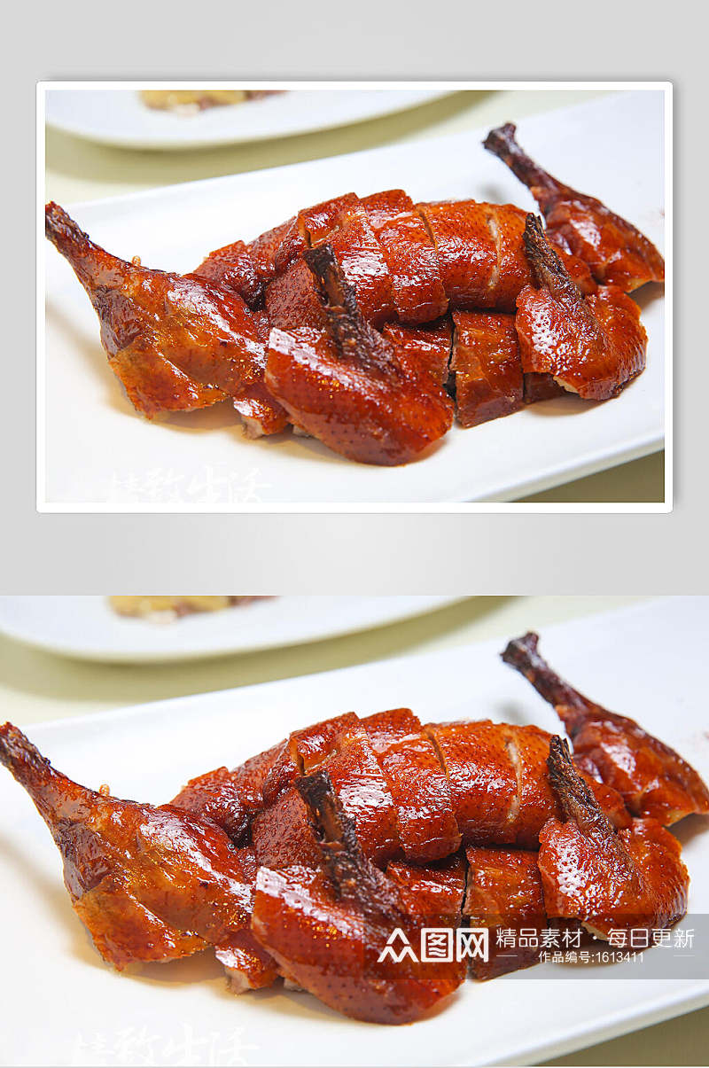 美食烤鸭摄影图片素材