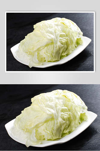 圆生菜蔬菜健康摄影图