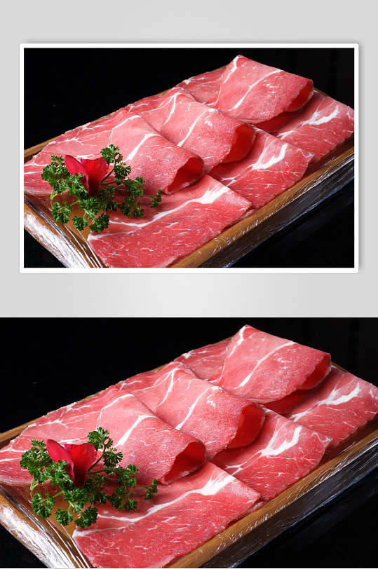 肥牛上脑食品高清图片