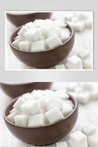 高清方糖红糖冰糖砂糖图片