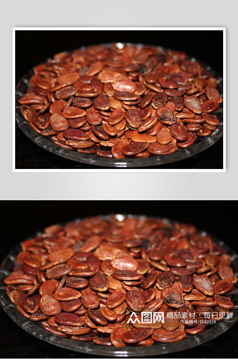 碗装红瓜子摄影图素材