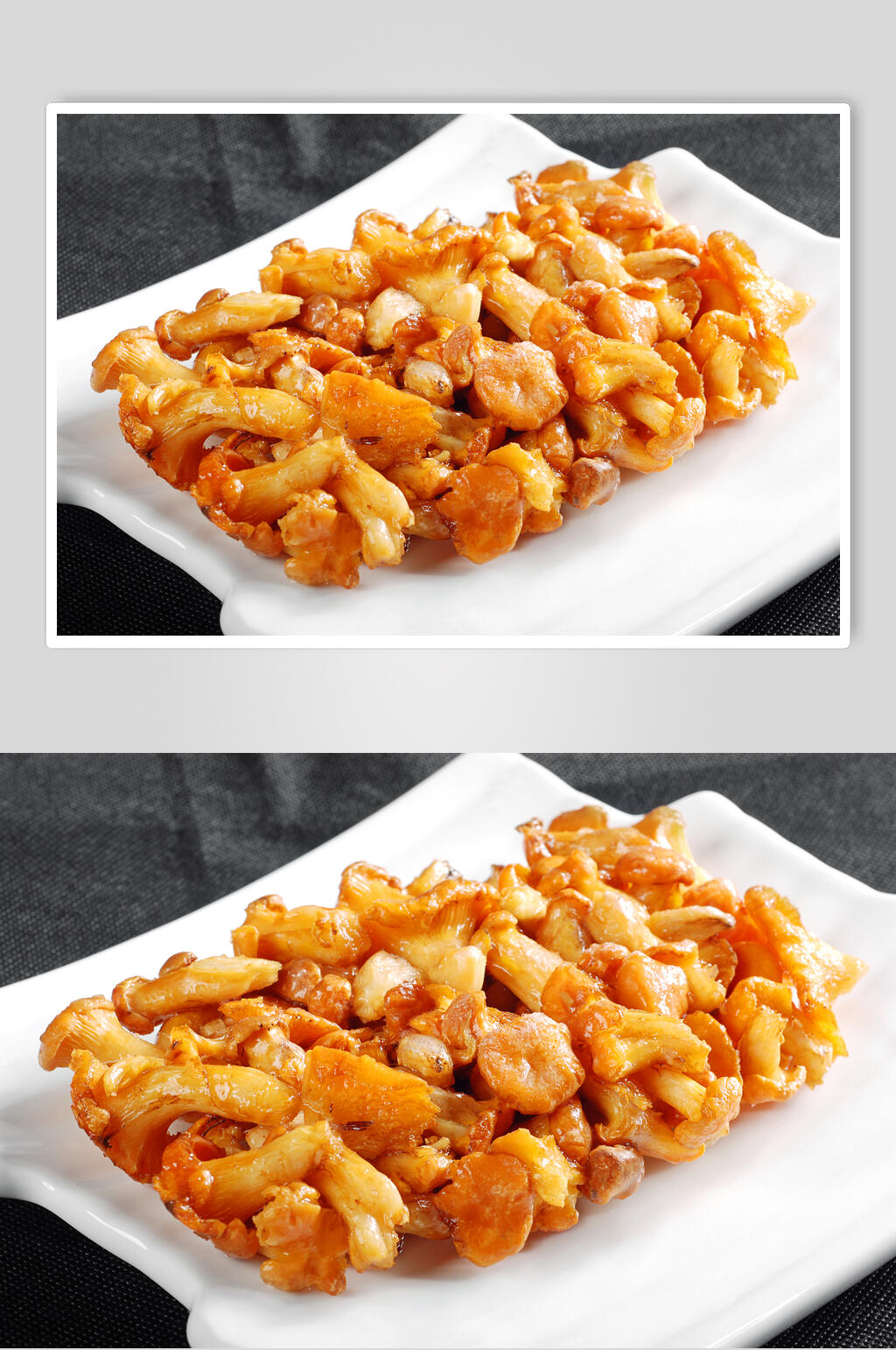 菌鸡油菌食品高清图片素材