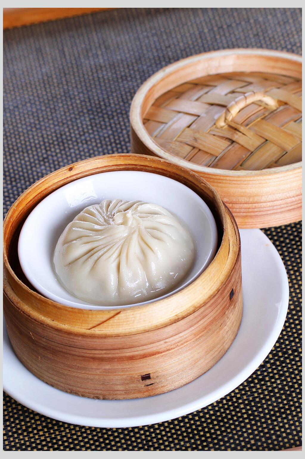 美味灌汤包包子高清摄影图片素材