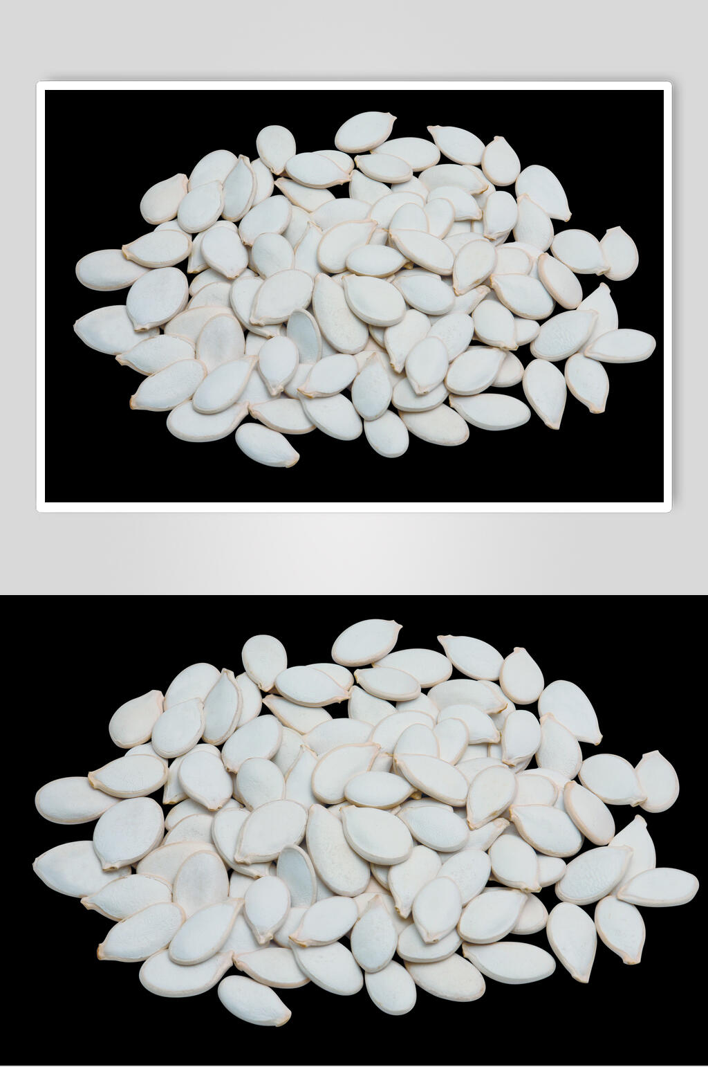 白色南瓜子美食图片素材