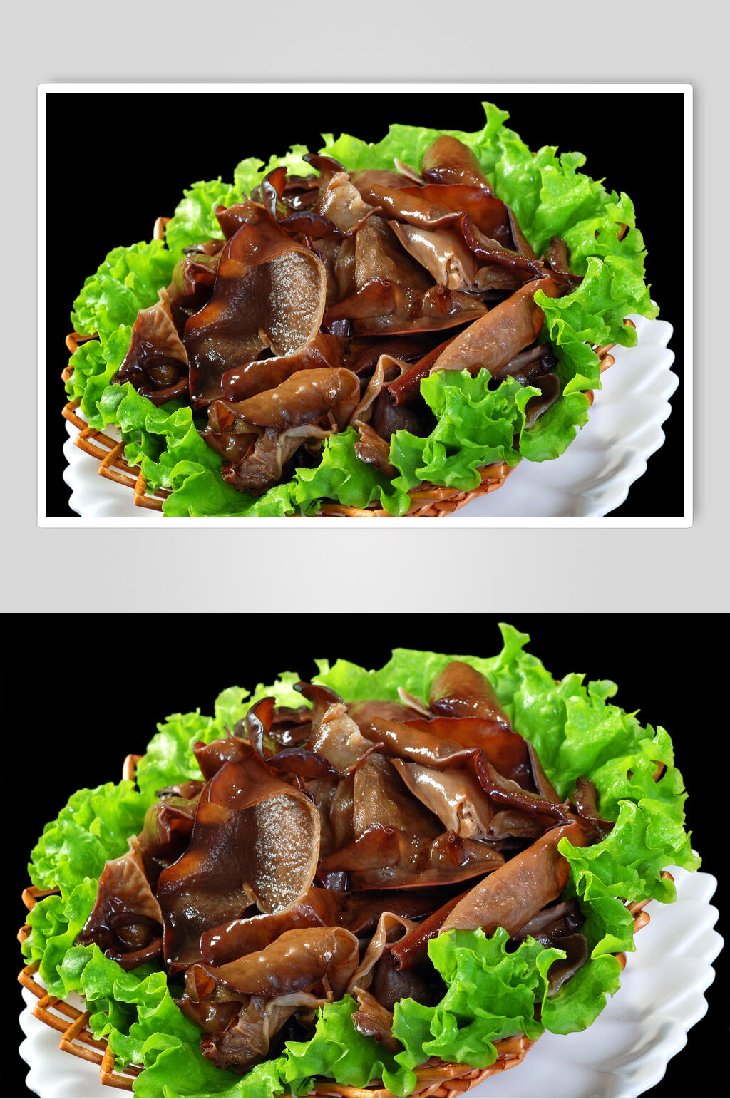 凉拌木耳美食图片素材
