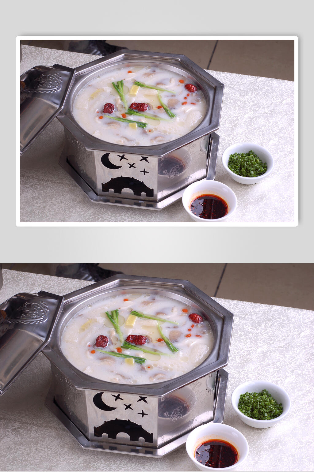 靓鹅汤锅食品高清图片素材