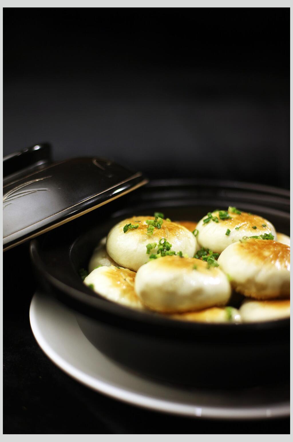高清特写美味包子图片素材