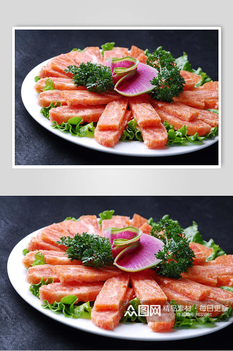 新菜系列港式脆鹅肉餐饮美食图片素材