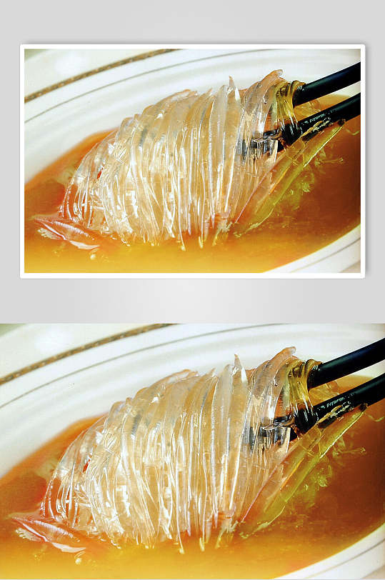 红烧鱼翅美食图片