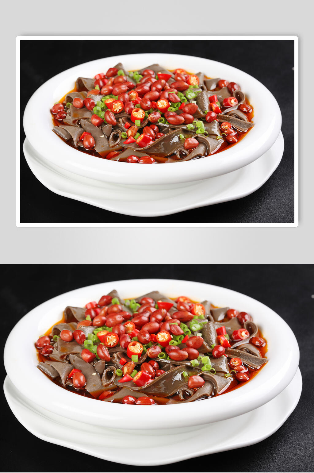 酸辣蕨根粉高清图片素材