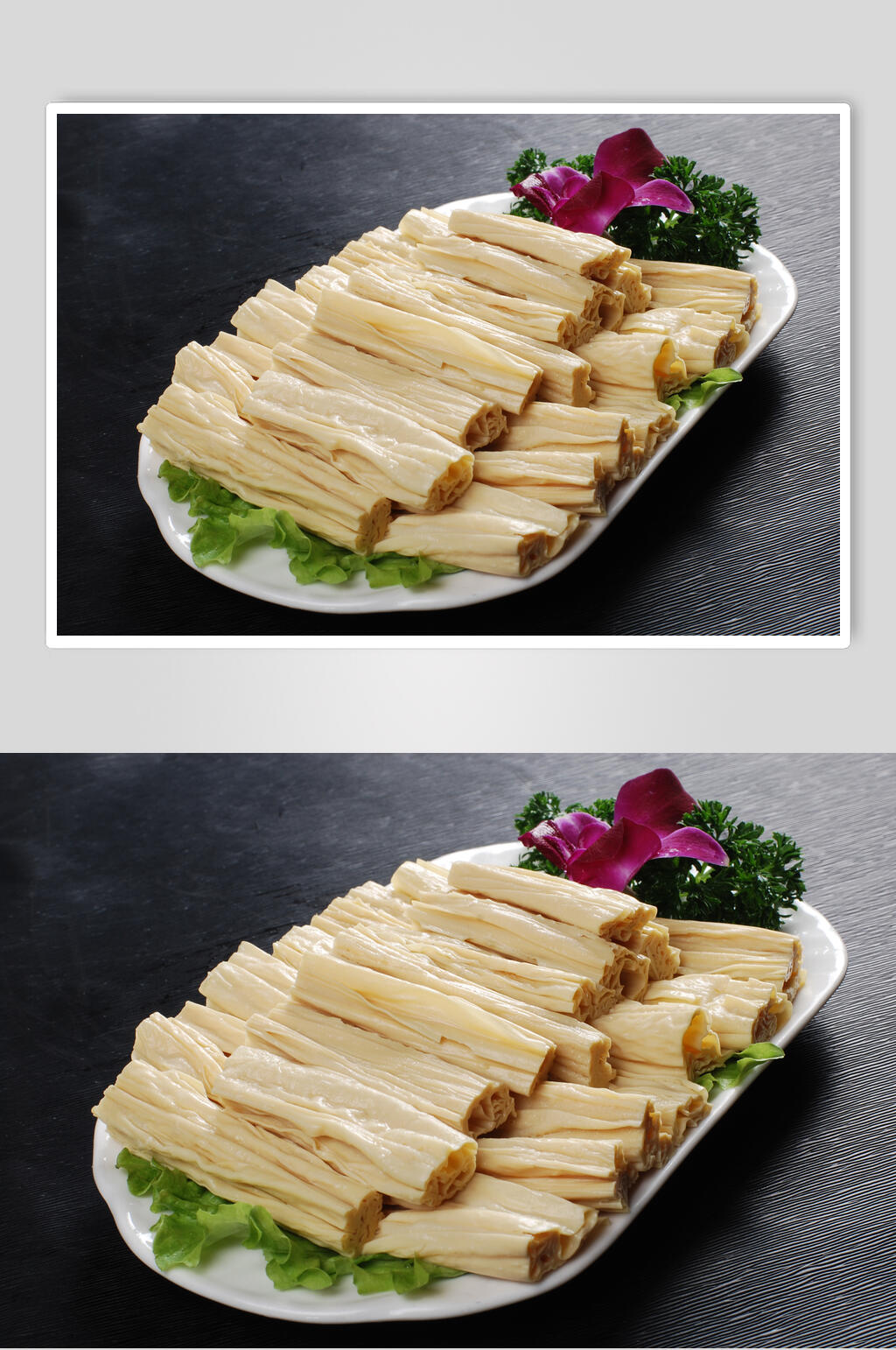 新鲜腐竹食品高清图片素材