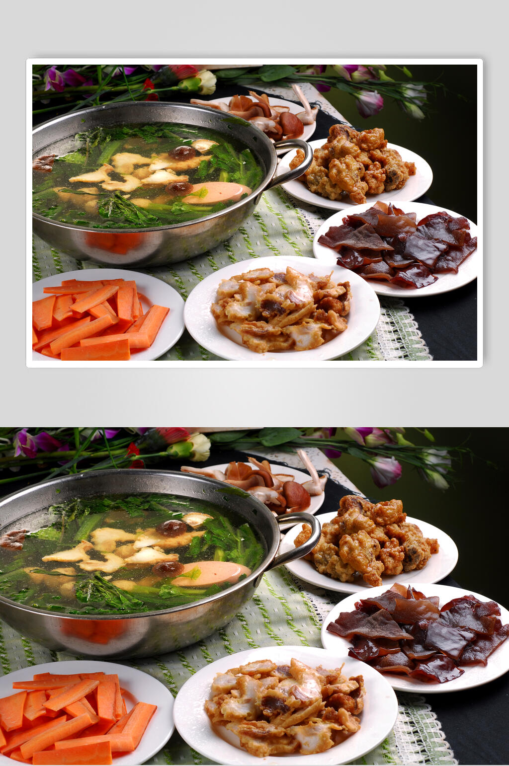 美味汤锅食品高清图片素材