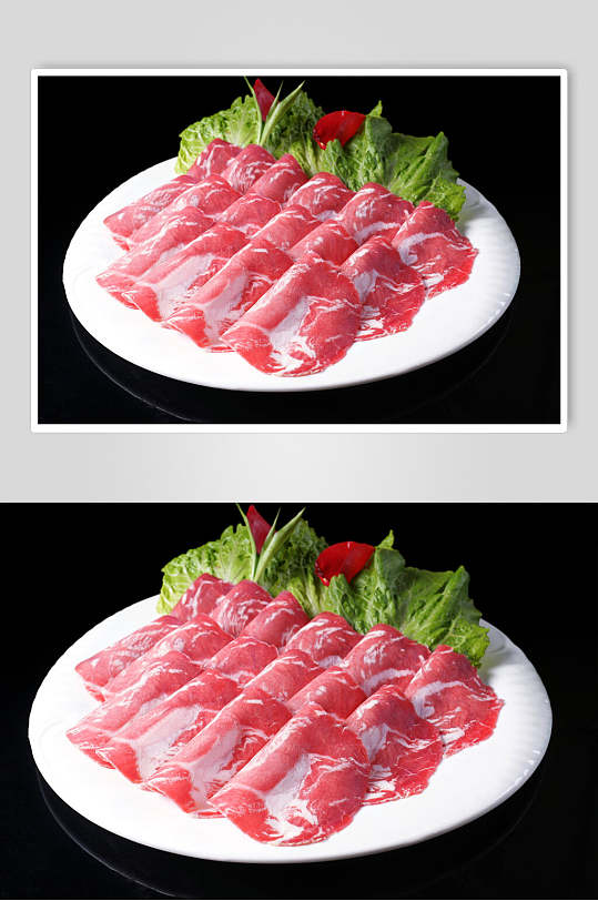 雪花肥牛卷图片-雪花肥牛卷素材下载-众图网