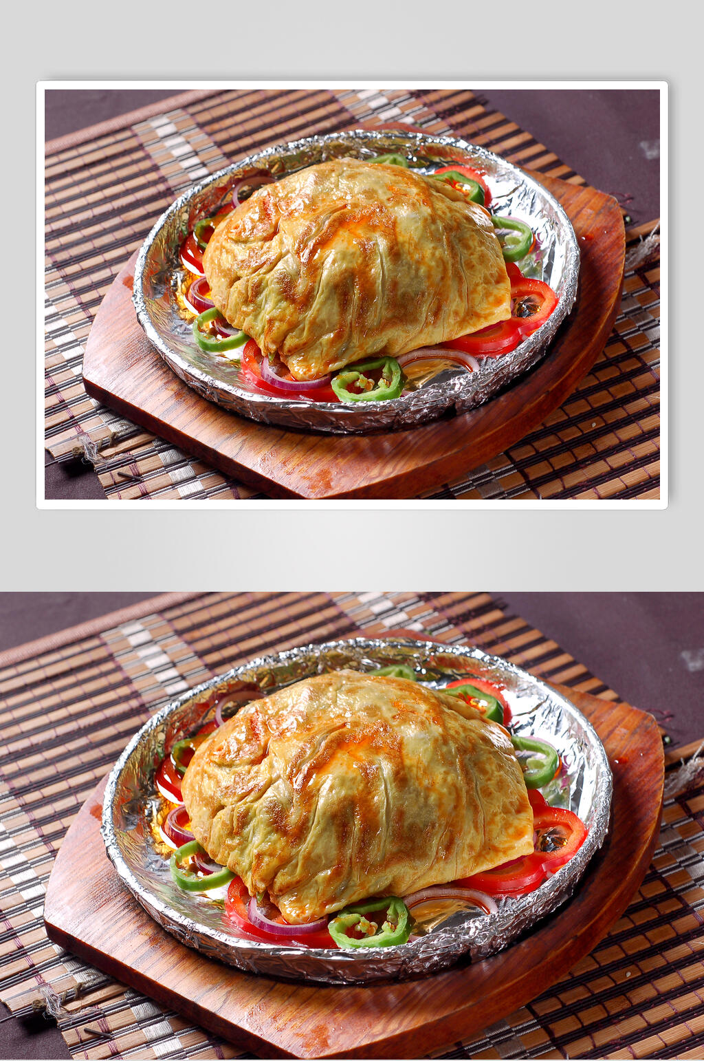 热菜铁板烧汁驴肉美食高清图片素材