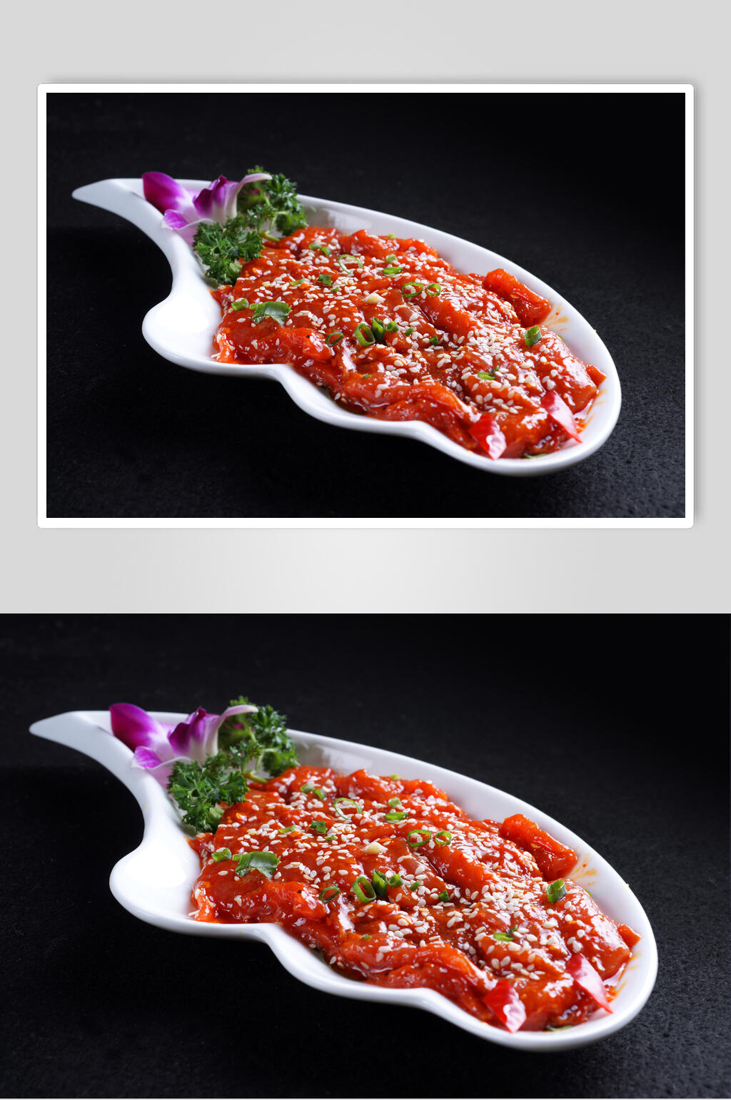 荤菜嫩牛肉美食高清图片素材
