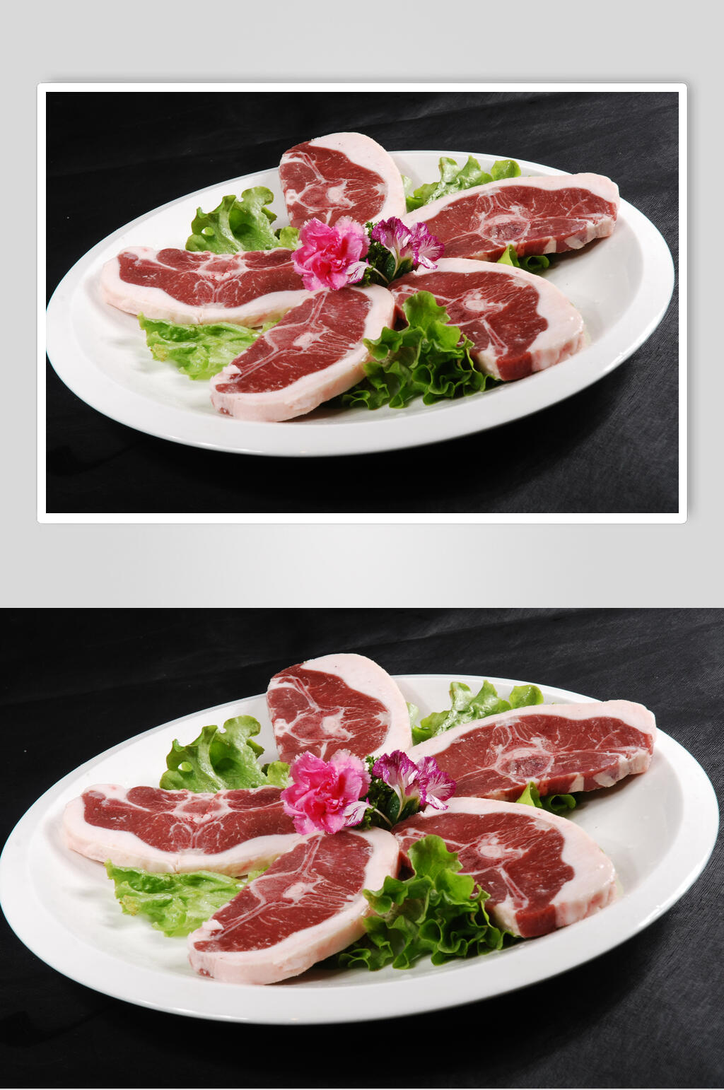 开运羊背切美食高清图片素材