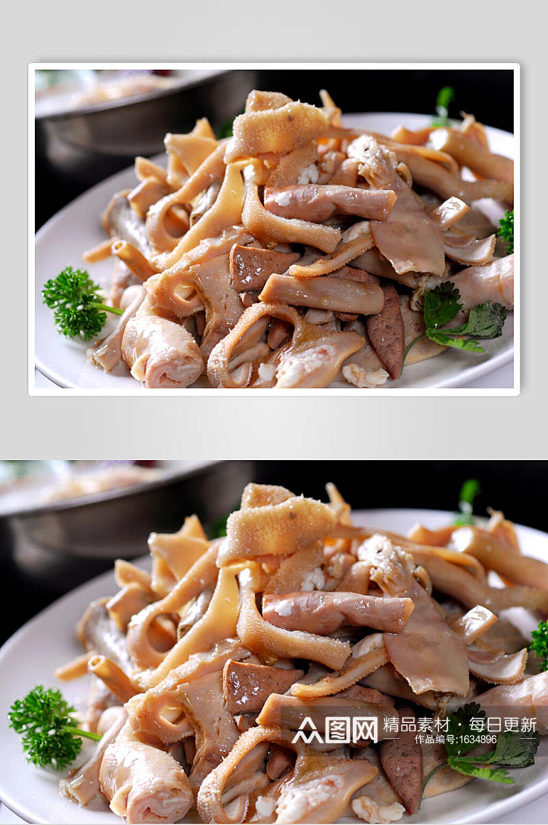 海鲜汤锅类羊杂餐饮高清图片素材