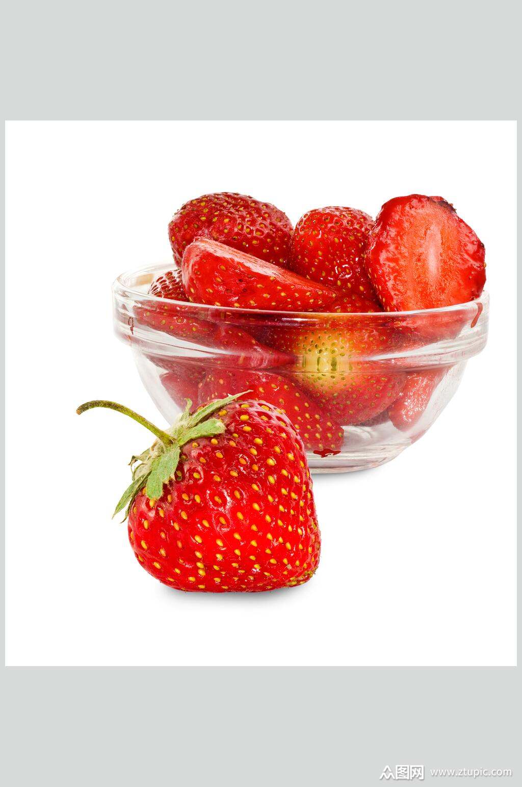 生鲜美味水果摄影高清草莓