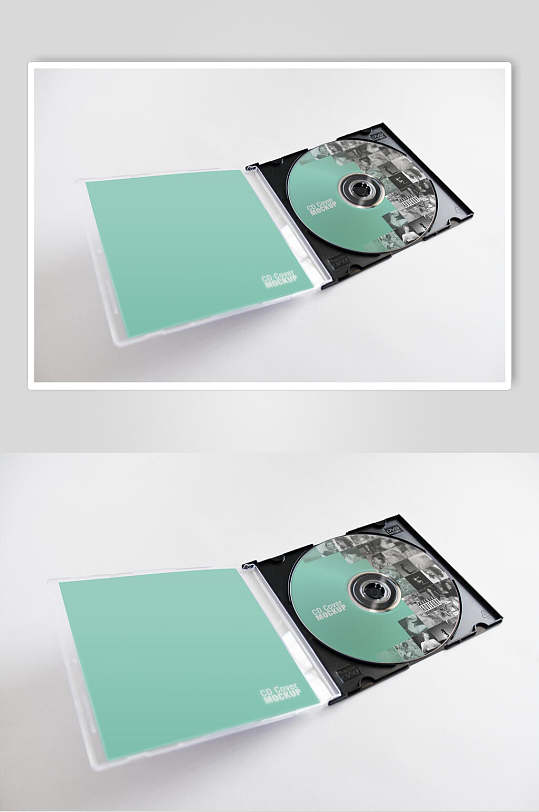 CD唱片包装样机效果图