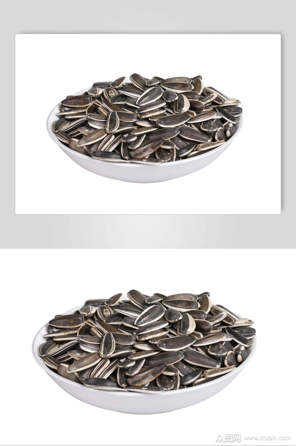 碗装香瓜子美食高清摄影图
