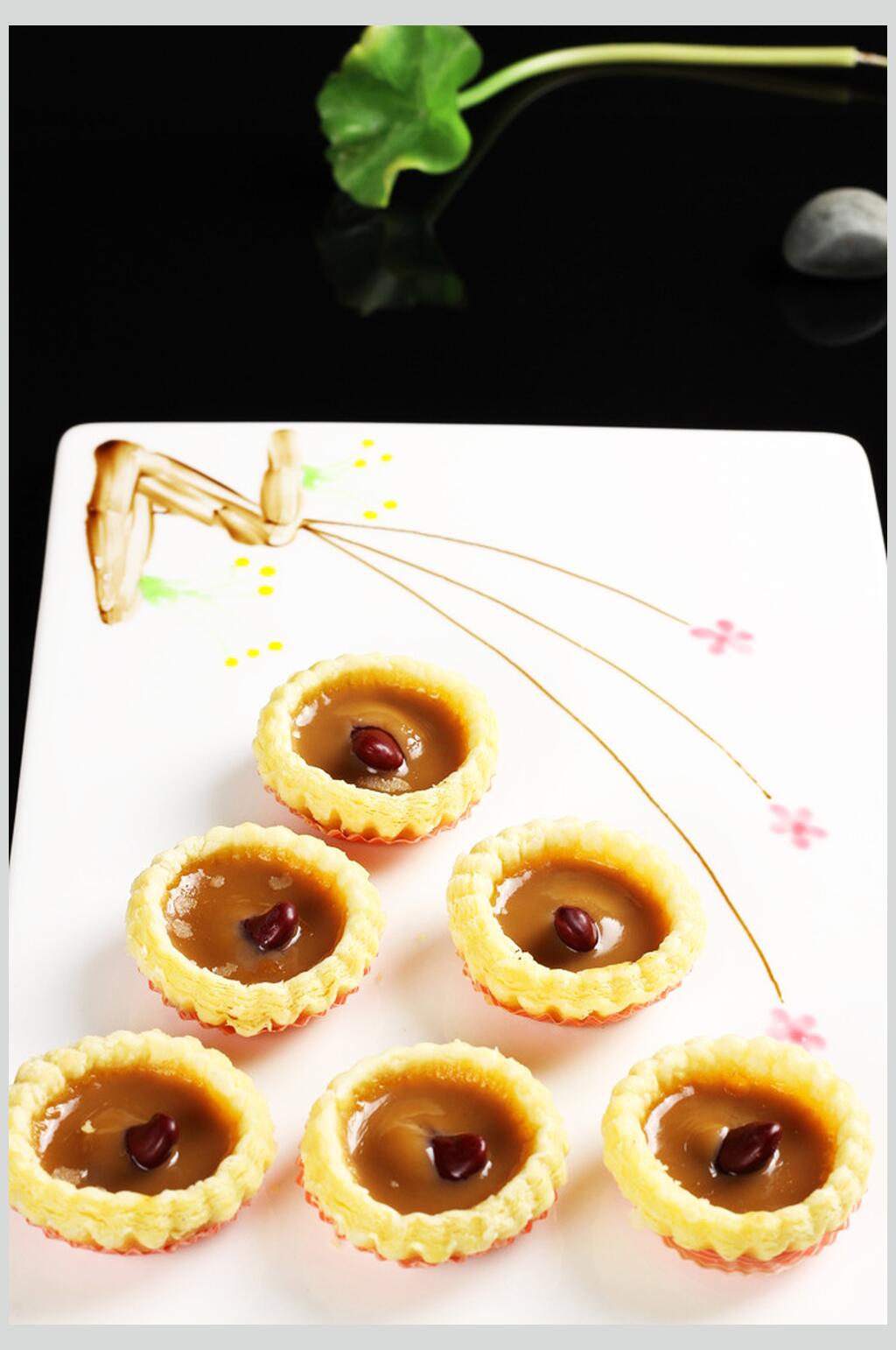 巧克力蛋挞美食摄影图片素材