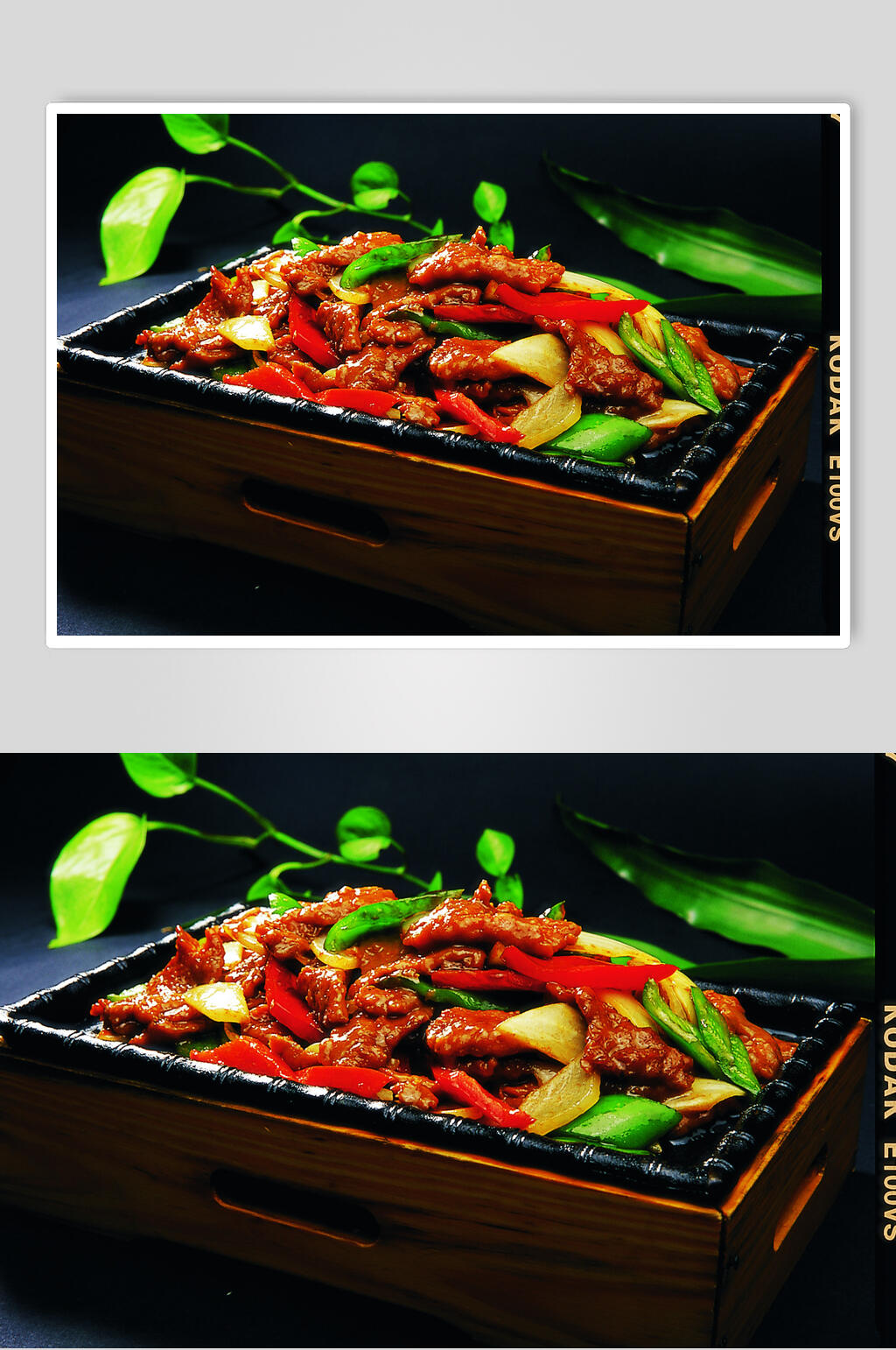 铁板牛柳美食图片素材