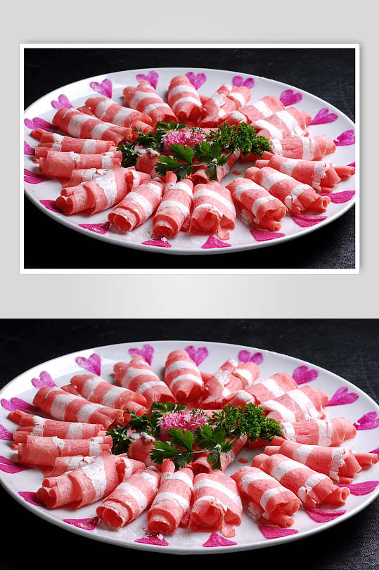 特色菜肥牛美食高清图片