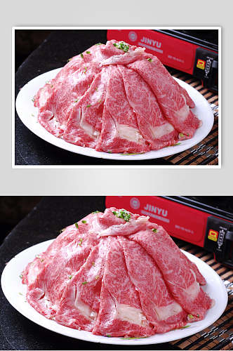 松板牛肉美食高清图片