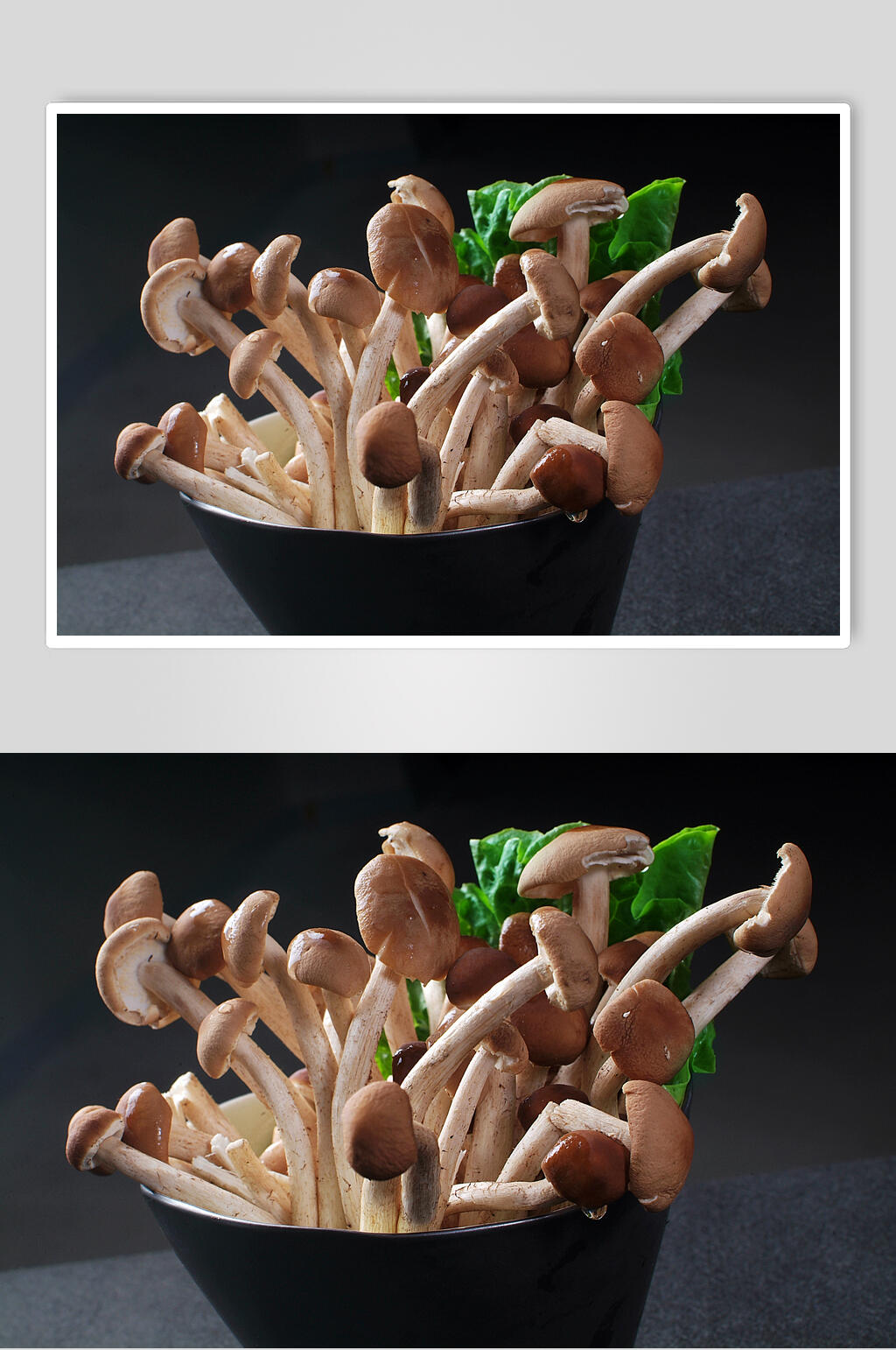 菌类茶树菇蔬菜高清图片素材