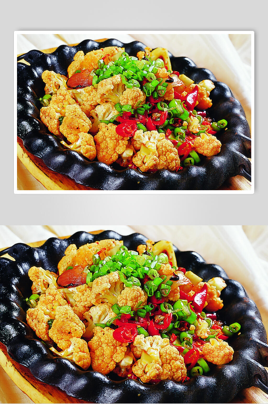 铁板农烟菜花美食图片素材