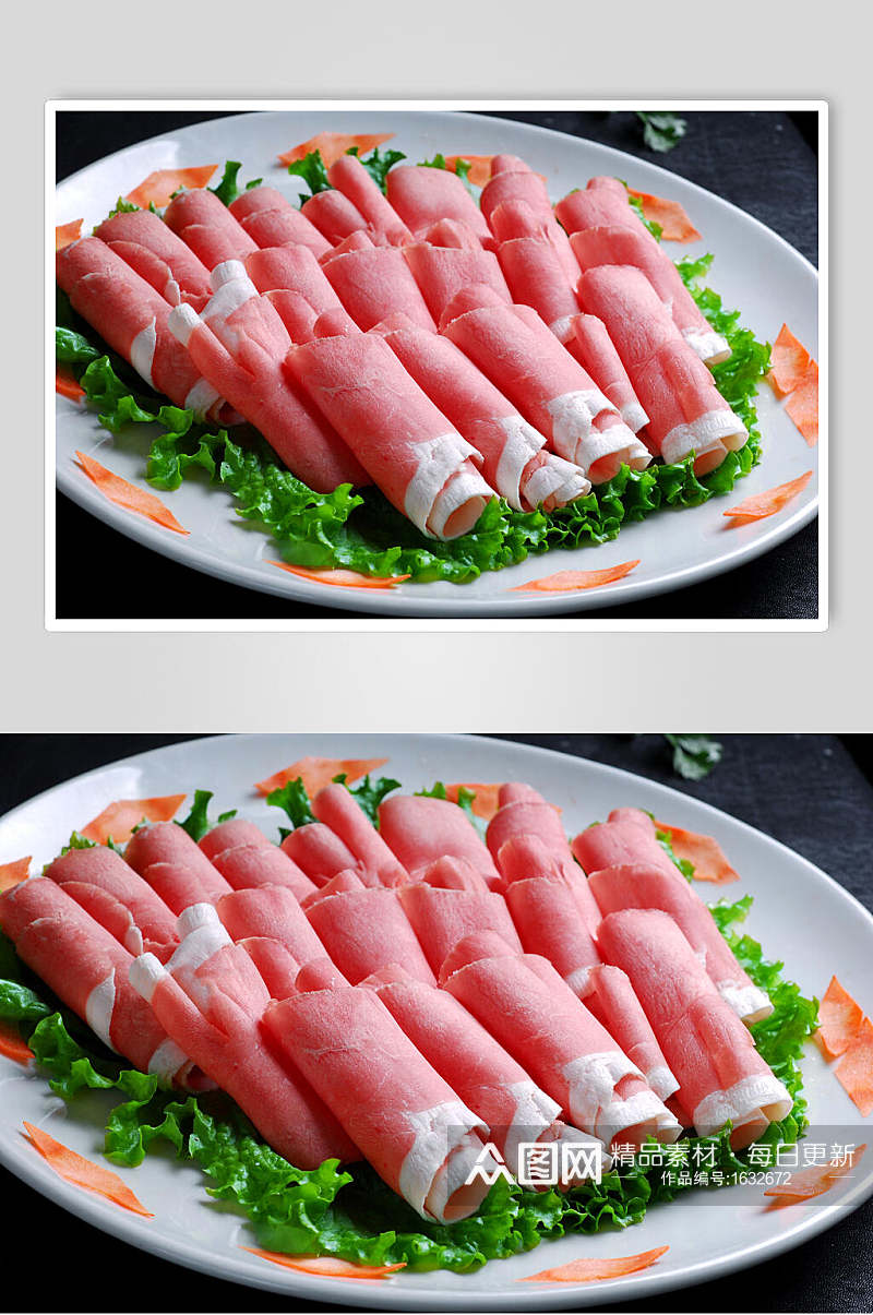 新鲜肥牛系列韩式美食高清摄影图片素材
