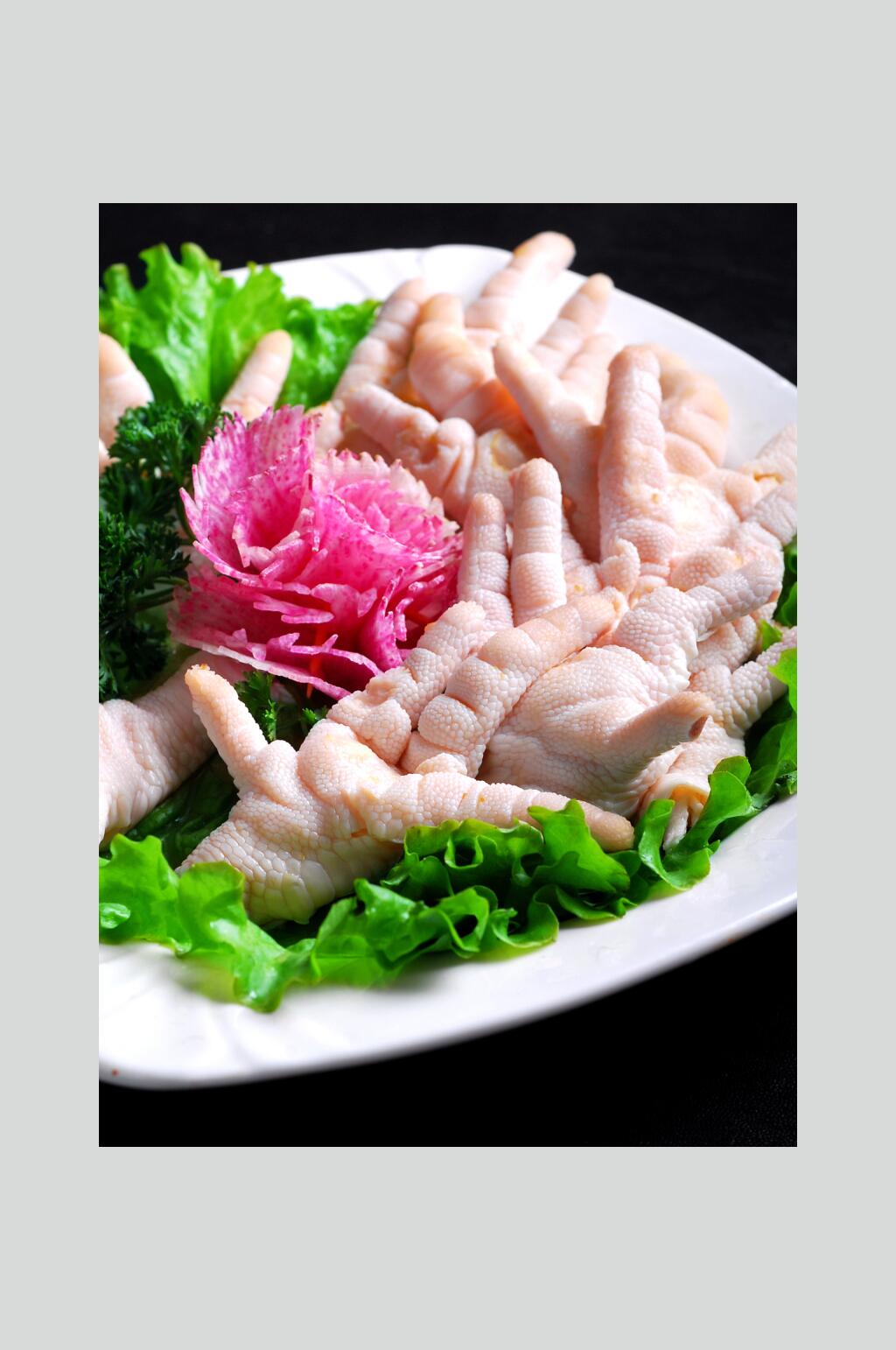 荤菜无骨凤爪餐饮高清图片素材