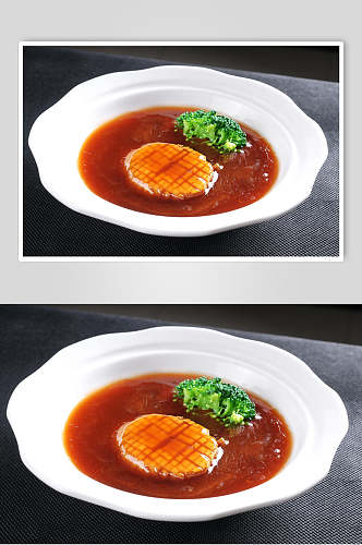 鲍鱼菇捞饭餐饮美食图片
