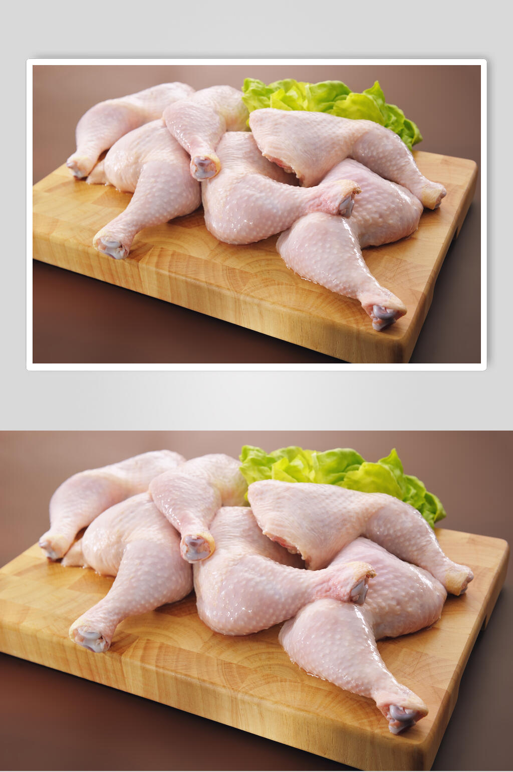 美味新鲜鸡腿肉食材美食高清图片素材